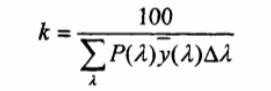 常數(shù)K值的計(jì)算公式